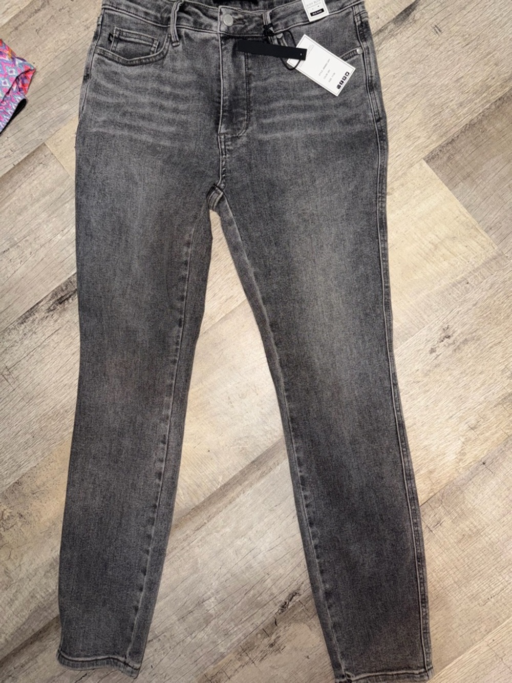 NWT Judy Blue Gray High-Rise Skinny Jeans